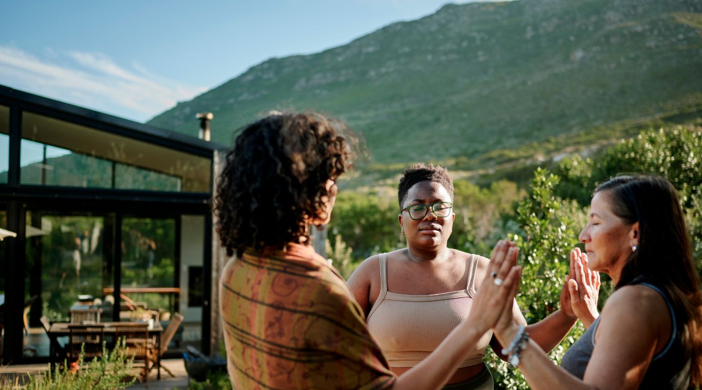 Group wellness retreat experience